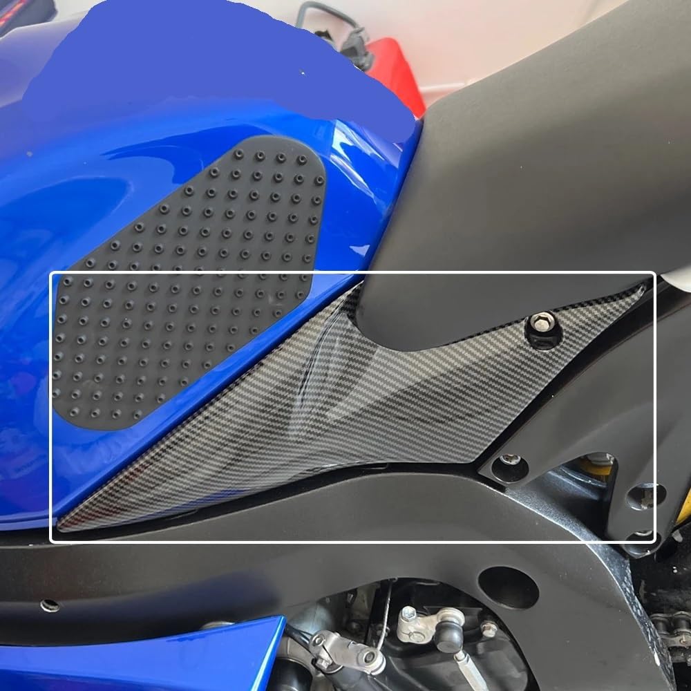 Motorrad Links rechts verkleidung Tankseitenabdeckung Verkleidungsverkleidung Einspritzmotorradteile für Su&zuki für GSX-R 750 2006 2007 GSXR600 K6 GSXR750 von RYUIO