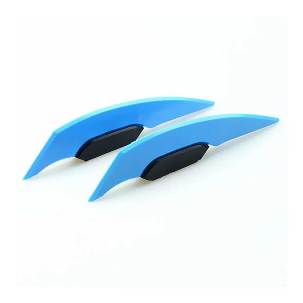 Motorrad Links rechts verkleidung Universal Motorrad Winglet Aerodynamische Verkleidung Spoiler Flügel Kit Seite Spoiler Aufkleber Für Motorrad Roller Zubehör von RYUIO