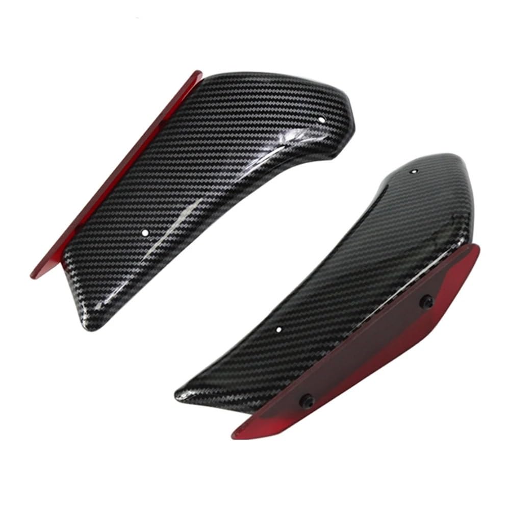 Motorrad Links rechts verkleidung Winglet-Verkleidungsflügel für CBR1000RR 2017–2019, Motorrad-Verkleidungsteile, aerodynamischer Flügelsatz, Fester Winglet-Verkleidungsflügel von RYUIO