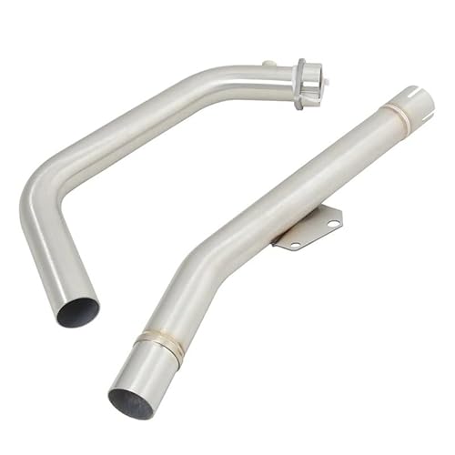 RYUIO Motorrad Abgasrohr Schalldämpfer Für CBR300R 2013-2019 Für CB300F 2015-2019 Slip-on Auspuff Motorrad Header Link Rohr Original Schalldämpfer von RYUIO