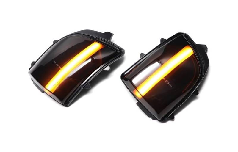 RYUIO Spiegel Blinker Blinker Licht Für Volvo Für XC70 Für XC90 2007-2014 Seite Rückspiegel Sequentielle Anzeige Blinker Lampe von RYUIO