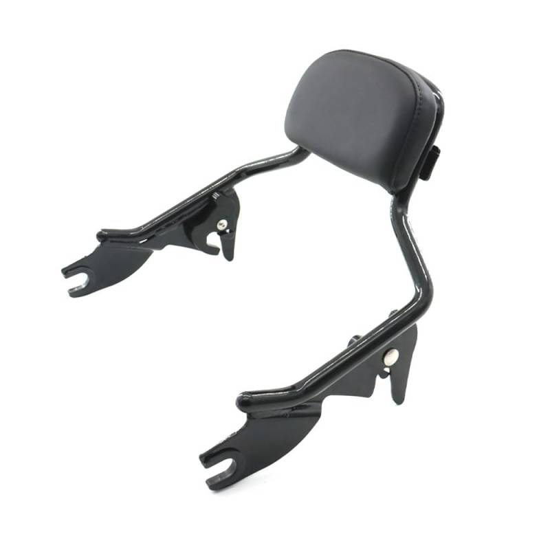 Rückenlehne Rear Seat Cushion Für Ha&rley Für Touring Für CVO Für Straße Für Straße Electra Für Glide 2014-2023 Motorrad 9'' Schwarz Abnehmbare Hinten Passagier Rückenlehne Beifahrer Sitzkissen Rücken von RYUIO