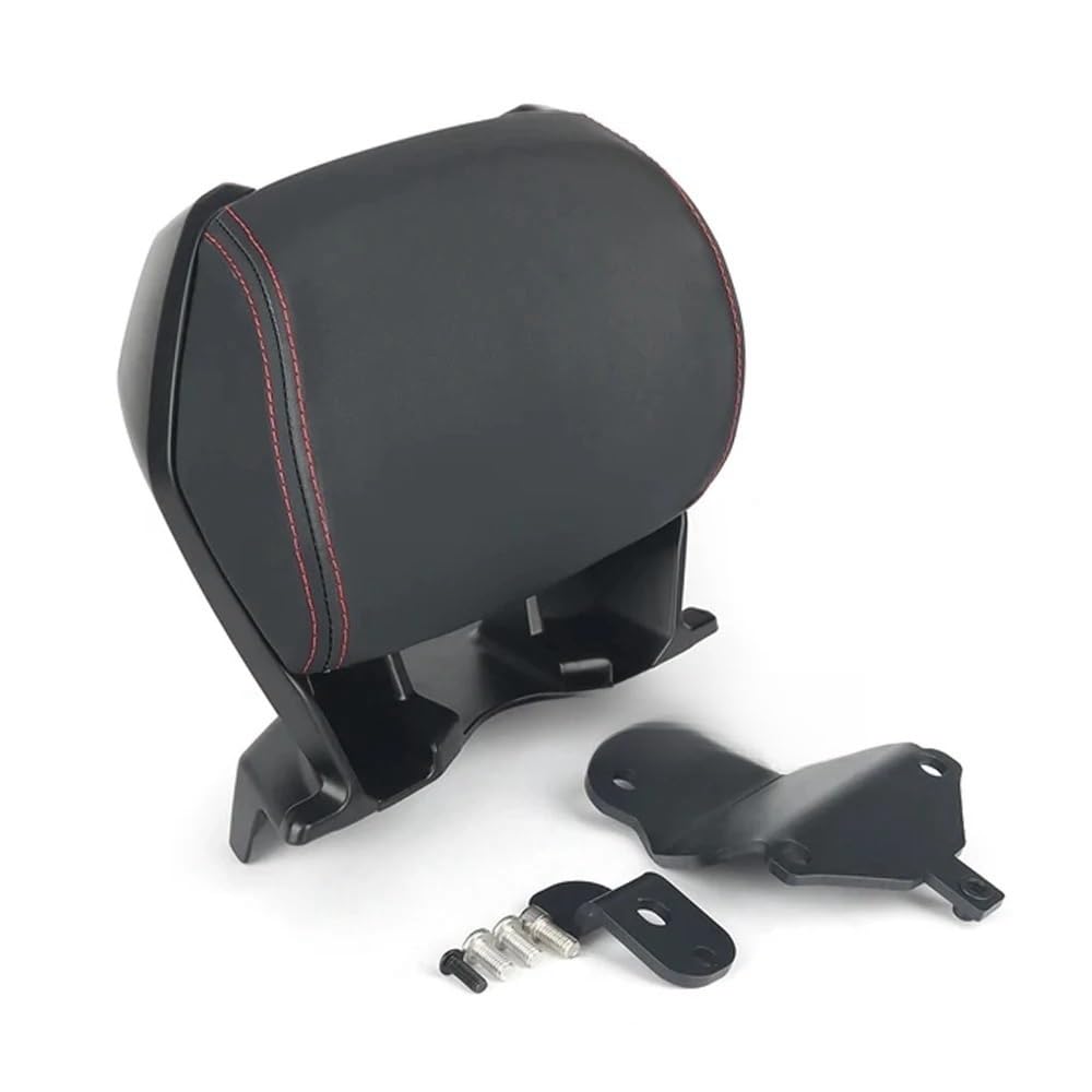 Rückenlehne Rear Seat Cushion Für VOGE SR250GT SR250 SR 250 GT 250GT Motorrad Schwarz Hinten Passagier Sitz Reitstock Rückenlehne Rückenlehne Kissen Pad Beifahrer Sitzkissen Rückenlehne von RYUIO