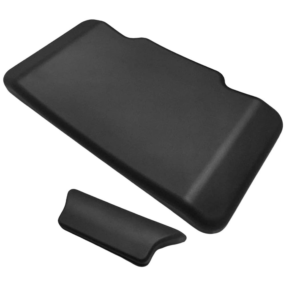 Rückenlehne Rear Seat Cushion Kofferraumkissen Lordosenstütze Relief Sitze Rückenlehne Verschleißfestes Pad Motorradzubehör Beifahrer Sitzkissen Rückenlehne von RYUIO