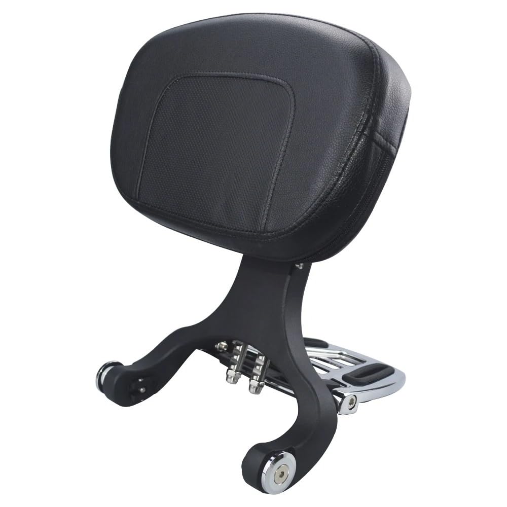 Rückenlehne Rear Seat Cushion Motorrad-Mehrzweck-verstellbare Fahrer-Beifahrer-Rückenlehne Für Ha&rley Für Touring Für Road Für Road Für Glide Für Street Für Glide 2014-2023 Beifahrer Sitzkissen Rücke von RYUIO