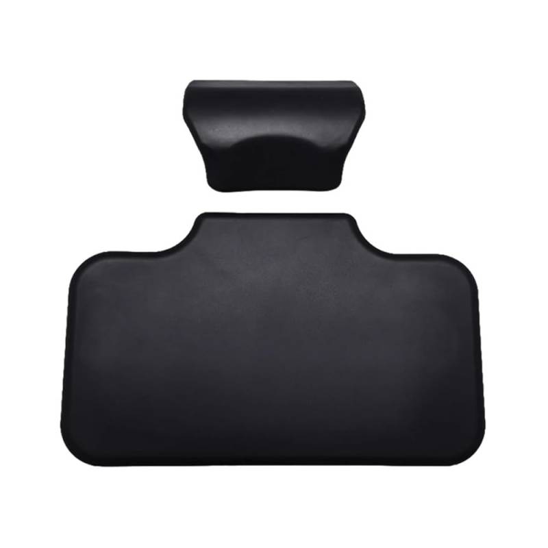 Rückenlehne Rear Seat Cushion Motorrad Passagier Rückenlehne Zurück Pad Universal Self-Adhesive Stoßfest Hinten Case Box Gepäck Kissen Beifahrer Sitzkissen Rückenlehne von RYUIO