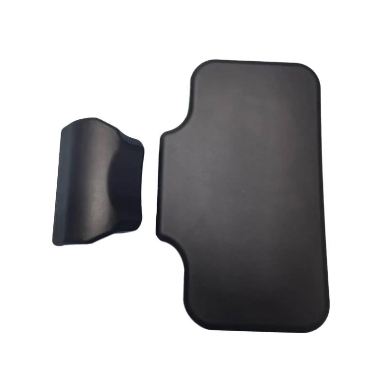 Rückenlehne Rear Seat Cushion Motorrad-Rückenkissen, Beifahrer-Rückenlehnenpolster, Zubehör Mit Klebeband, Komfortable Nutzung, Bequeme, Schwarz Beifahrer Sitzkissen Rückenlehne von RYUIO