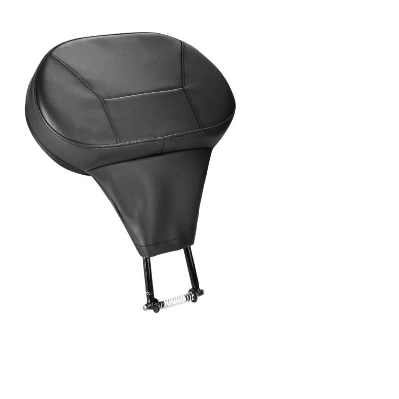 Rückenlehne Rear Seat Cushion Motorrad-Rückenlehne Abnehmbar Verstellbar Fahrer-Rückenlehnenpolster Für Ha&rley Für Street Für Gli Für Fahrer Für Touring Für Die Straße Beifahrer Sitzkissen Rückenlehn von RYUIO