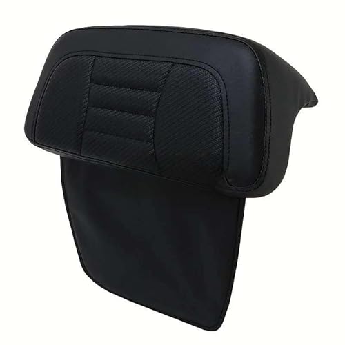 Rückenlehne Rear Seat Cushion Motorrad-Rückenlehne Rückenlehnenpolster Für Ha&rley Für Touring Für Road Für King Für Electra Für Glide Für Tri Für Glide Für Ultra 2014–2022 Beifahrer Sitzkissen Rücken von RYUIO