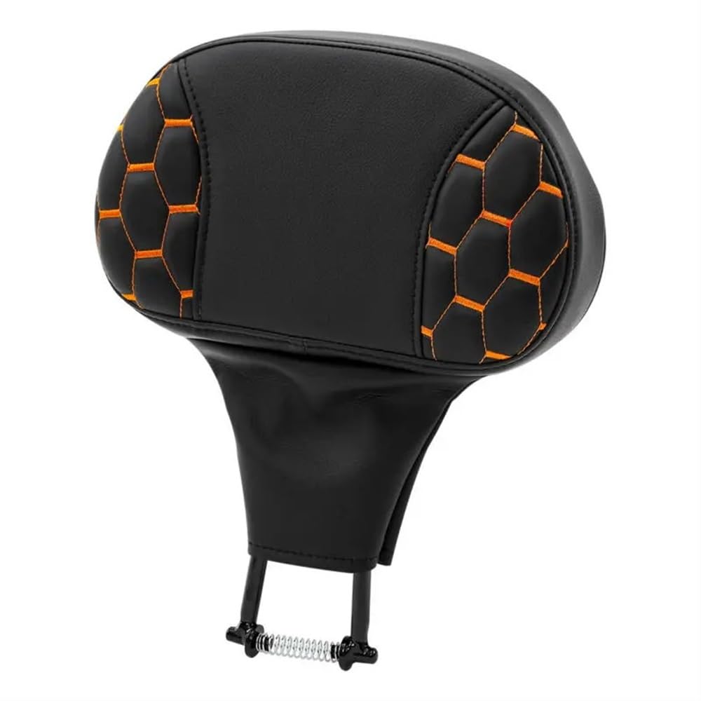 Rückenlehne Rear Seat Cushion Motorradfahrer Für Fahrer Für Rückenlehnenpolster Für Ha&rley Für Touring Für Road Für King Für Street Für Gli Für Electra Für Gli 2009-2022 20 Beifahrer Sitzkissen Rücke von RYUIO