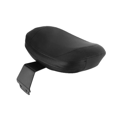 Rückenlehne Rear Seat Cushion Motorradzubehör für Venom für Li&Fan LF250-DE V16 schwarzes Leder Fahrer-/Reiter-Rückenlehnenpolster Beifahrer Sitzkissen Rückenlehne von RYUIO