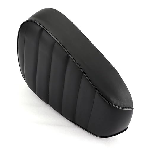 Rückenlehne Rear Seat Cushion Passagier Rückenlehne Kissen Pad Für Ha&rley Für Su&zuki Synthetische Ler Motorrad Sitz Beifahrer Sitzkissen Rückenlehne von RYUIO