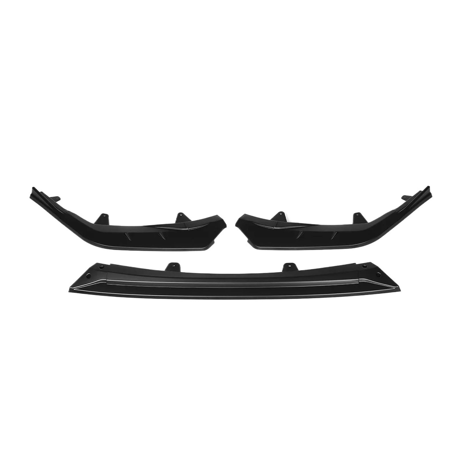 Abnehmbarer Auto-Frontstoßstangensplitter, Lippenspoiler, Diffusor, kompatibel mit Corolla SE XSE Sports Model 2021, Stoßstangenlippen-Deflektorlippen(Matte Black) von RYWRLQRA