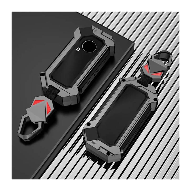 Auto-Fernschlüsselgehäuse, kompatibel mit X1 U11 X7 G07 XM G09 I7 G70 X5 G05 LCI IX IX40 I20 U06 G81 M3 Serie 5 7 G60 2023 2024(Gun buckle) von RYWRLQRA