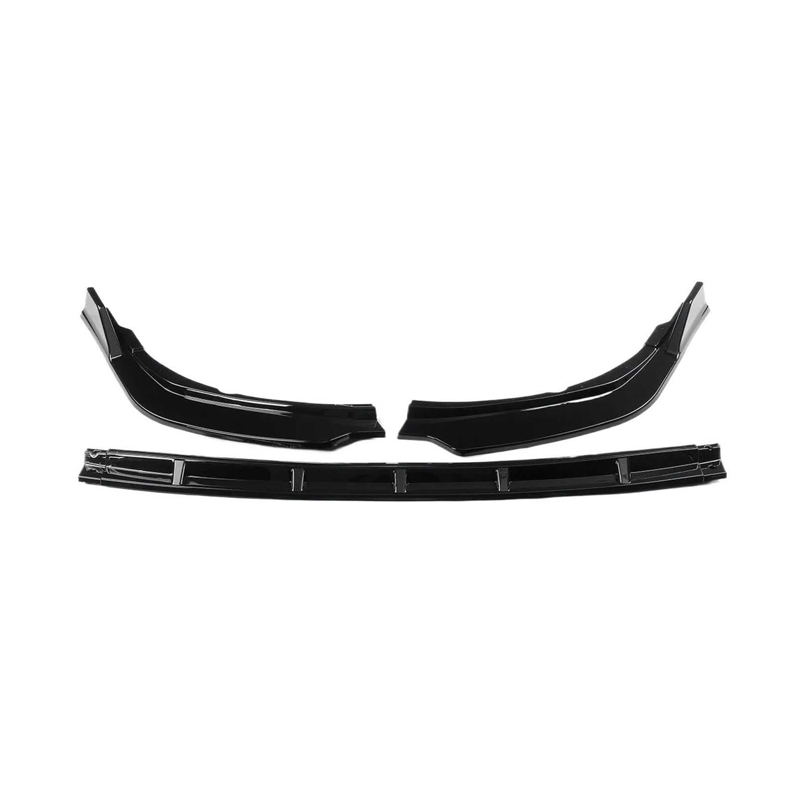 Auto Front Stoßstange Lip Body Kit Kompatibel for Camry SE XSE 2021-2022 Spoiler Deflektor Lippen Flossen Schutz Abdeckung(Glossy Black) von RYWRLQRA