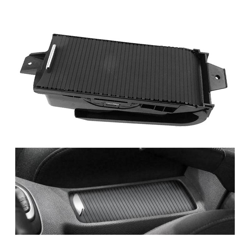 Auto Mittelkonsole Armlehne Box Wasser Becherhalter Kompatibel for EOS Kompatibel for Golf Kompatibel for Jetta MK5 1K0862531 5KD 862 531 von RYWRLQRA