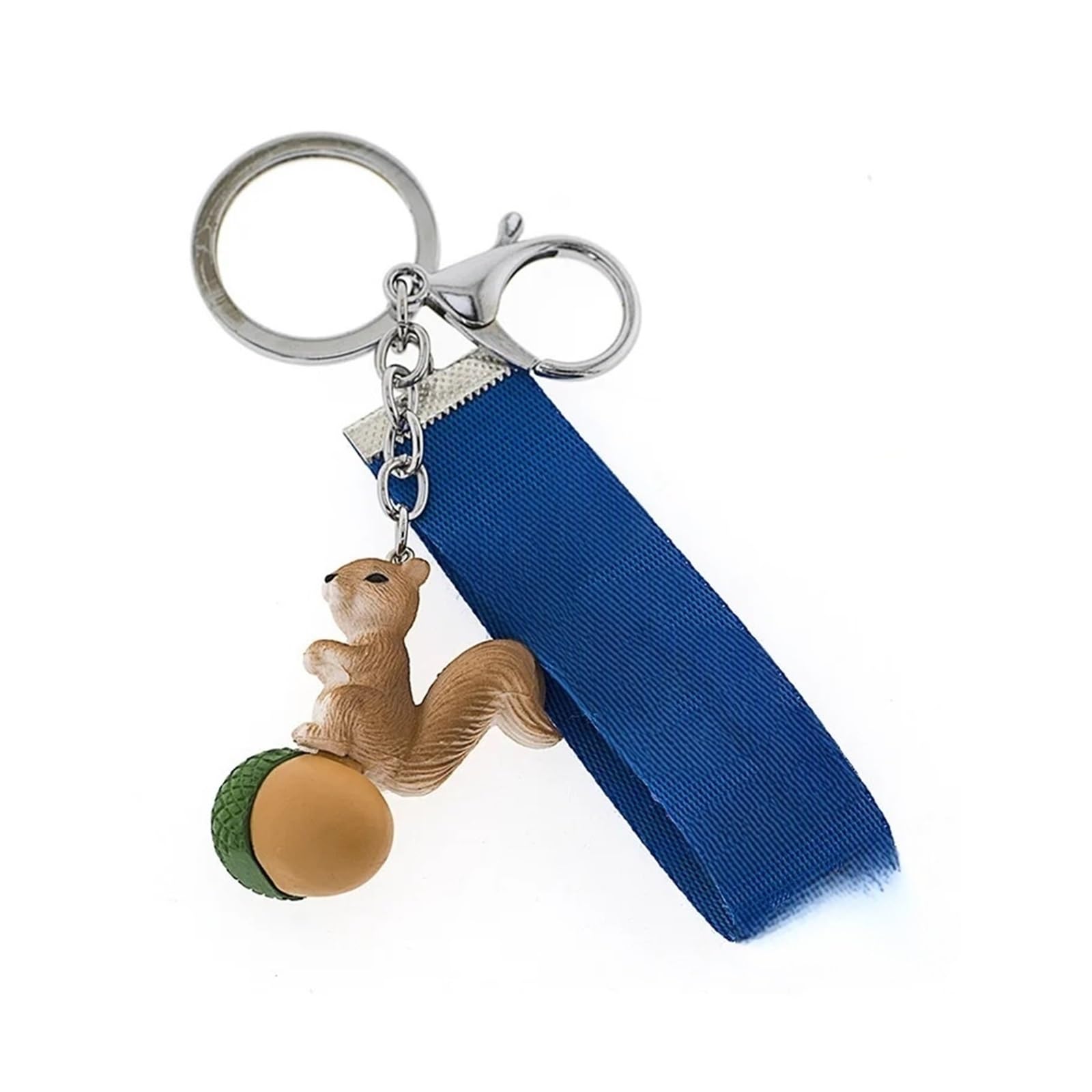 Schlüsselbund Eichhörnchen -Bag Auto Schlüsselkette Schöne Eichhörnchen Acorn Anhänger Keyring Kinder Geschenkmisch 24pcs von RYWRLQRA