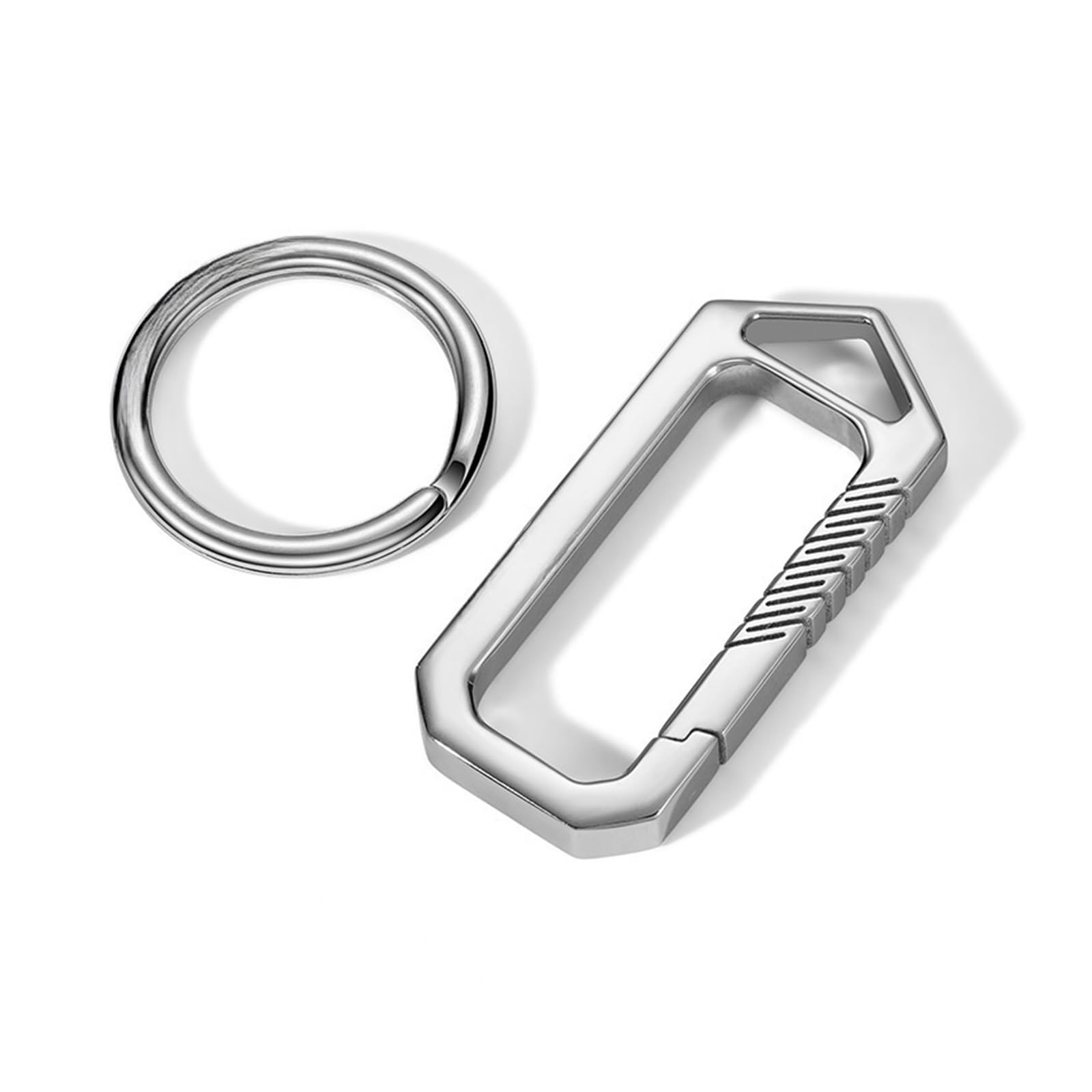 Titaniumauto -Schlüsselkettenschlüsselringform Keychain EDC -Schlüsselhalter von RYWRLQRA