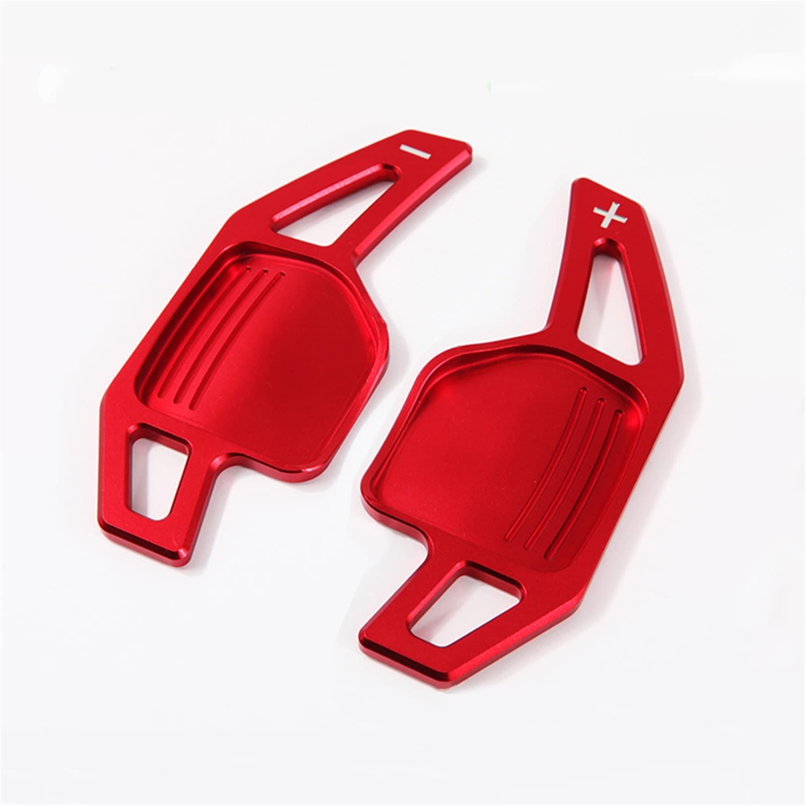 Kompatibel Mit Skoda Für Octavia A5 Für MK2 2010 2012 Auto Lenkrad Shift Paddle Extension Shifters Gear Aufkleber Auto Dekozubehör (Color : Red) von RZCREW