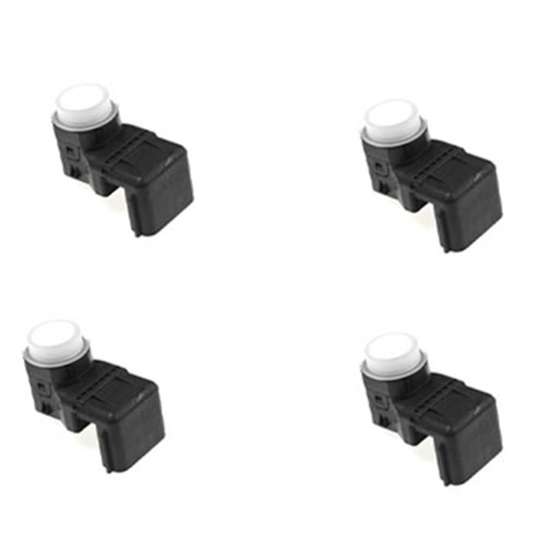 RZCREW Kompatibel Mit Kia Für Sorento 3.3l 2.0l 2.4l Auto Pdc Stoßstange Parkplatz Ultraschall Sensor Auto Einparkhilfe Objekt Sensor 95720c5000 Einparksensore(White,4PCS) von RZCREW