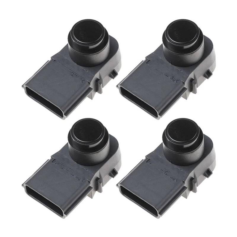 RZCREW Kompatibel Mit Kia Für Stinger 2018 2019 2020 Auto Pdc Parksensor Auto Einparkhilfe Objektsensor 95720j5310 Einparksensore(Black,4pcs) von RZCREW