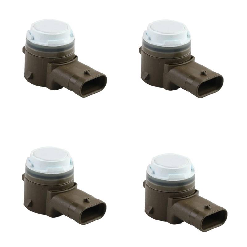 RZCREW Kompatibel Mit Tesla Für 3 S X Y Auto Einparkhilfe Sensor Reverse Assist Pdc Auto Einparkhilfe Stoßstange Sensor 112750311d Einparksensore(Brown,4pcs) von RZCREW