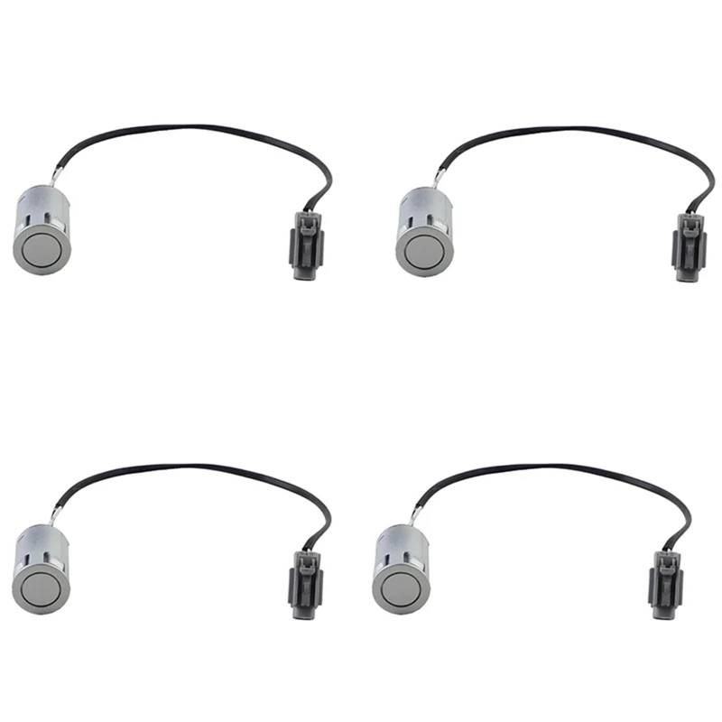 RZCREW Kompatibel Mit Toyota Für Land Für Cruiser 4.7l Uzj100 1998–2007 Auto-PDC-Parksensor, Auto-Einparkhilfe Objektsensor Pz36260317 Einparksensore(White,4pcs) von RZCREW