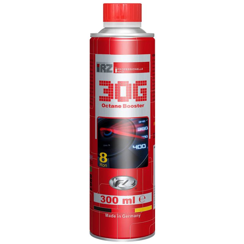 1x RZ30G Oktanbooster | Oktanzahlverbesserer | Benzin Additiv | Ventilschutz | Motor Pflege | TÜV-Geprüft | 300 ml Dose von RZOIL