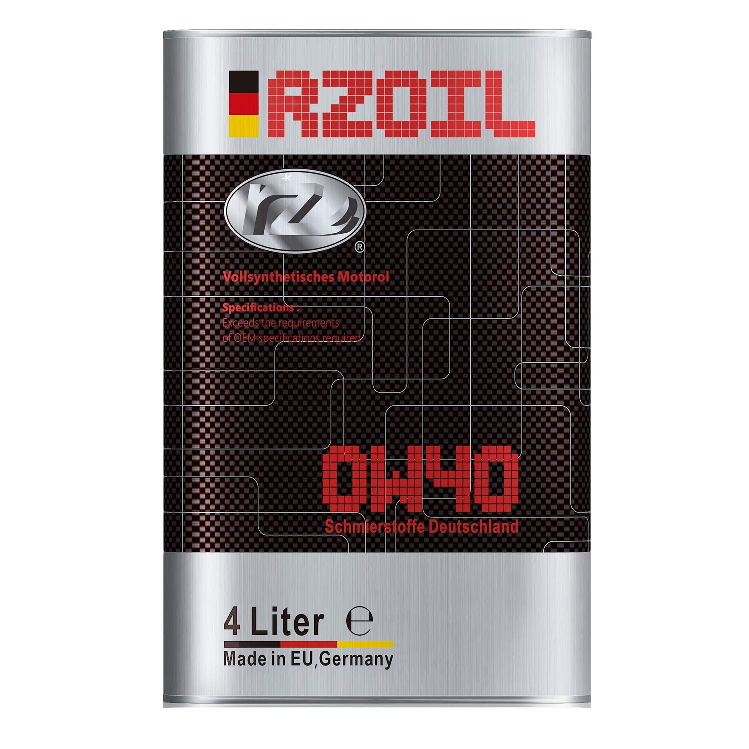 RZOIL 0W40 Motoröl | Vollsynthetisch | Rennöl | RZ OIL TCM Technologie | Konzipiert für den Rennbetrieb von RZOIL