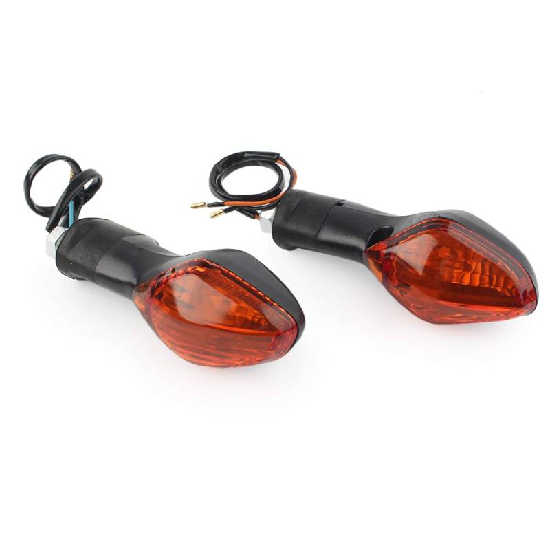 RaamKa Blinker Motorrad Motorrad Blinker Blinker Licht Lampe Fit for Honda CRF250L CRF 250L 2013 2014 2015 2016 Rauch Bernstein Motorrad Blinker (Color : Amber) von RaamKa