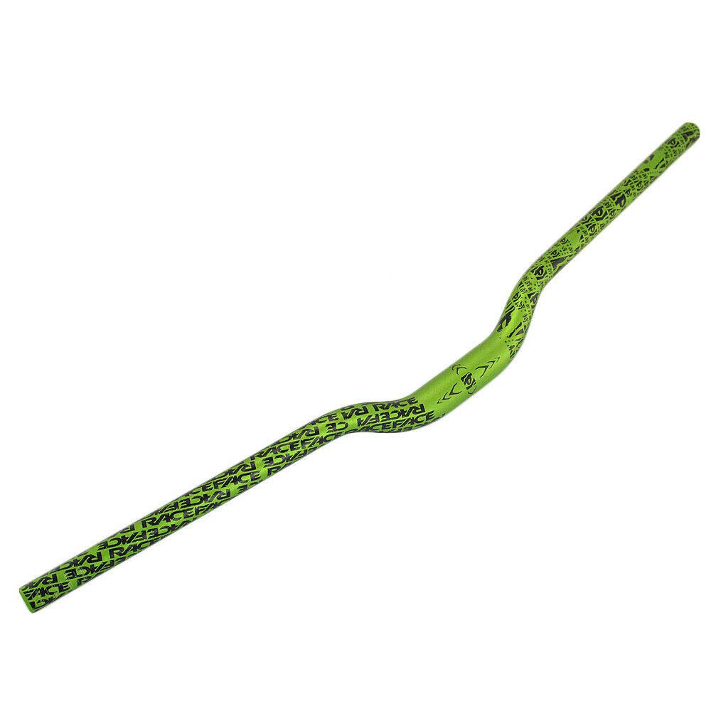 RaceFace Atlas 1.25 Inches Riser 31.8 x 785mm Handlebar 32mm Rise All Mountain Bar, Green, RF1982 von RaceFace