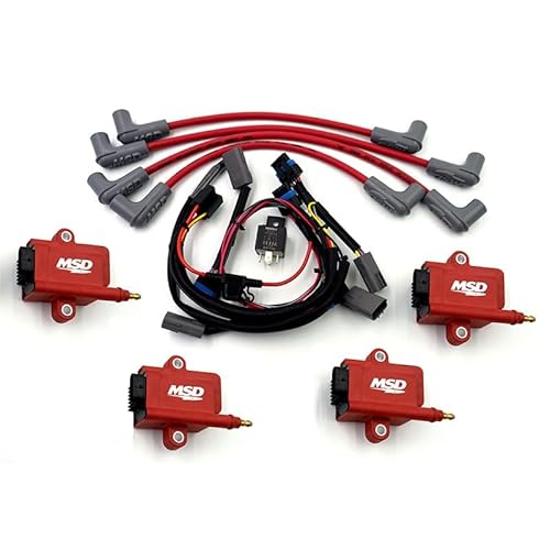 NEW !!! Racedom Mazda RX8 MSD Smart Coils Ignition Kit (Red) PN: RX8_MSD_smart_R von Racedom