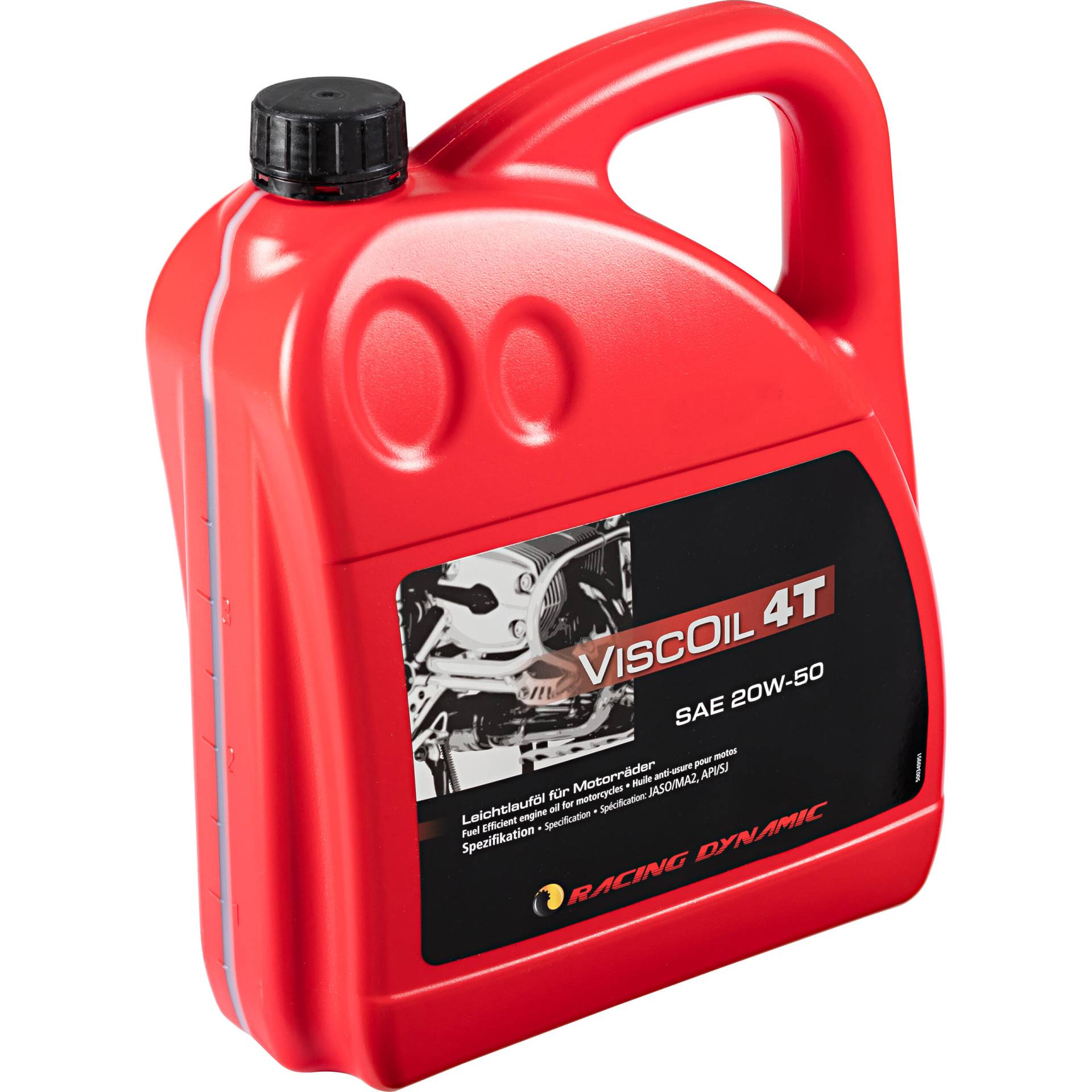 Racing Dynamic Motoröl Viscoil 4T SAE 20W-50 mineralisch 4000 ml von Racing Dynamic