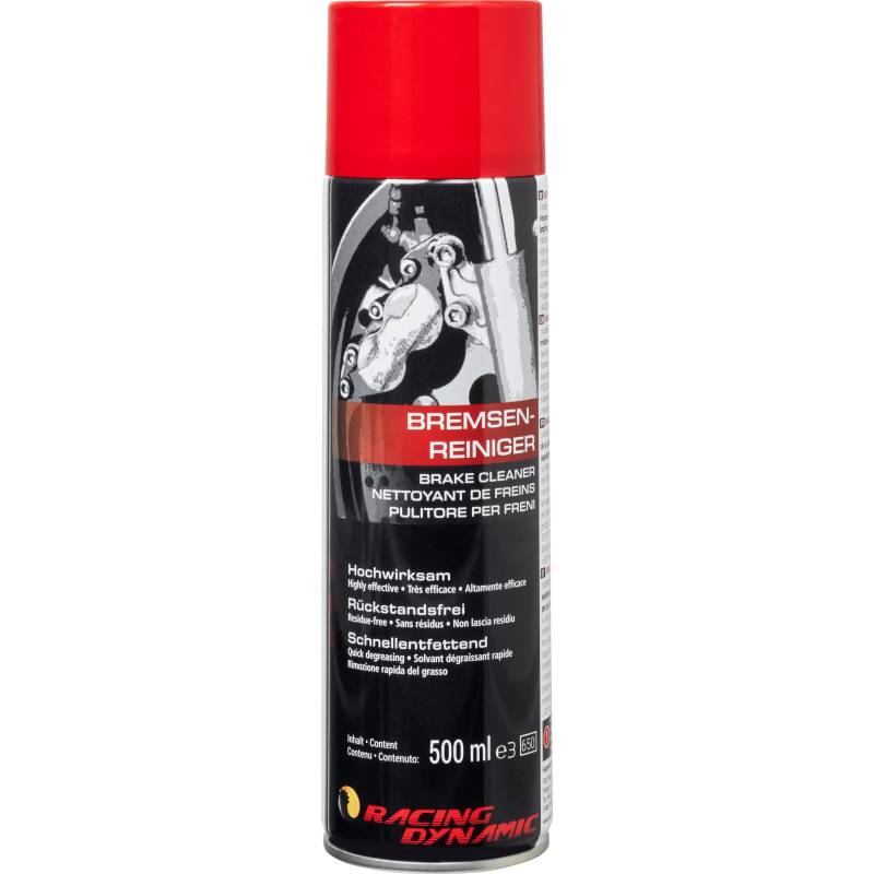 Racing Dynamic Motorrad-Pflegemittel, Motorrad-Bremsenreiniger Bremsenreiniger 500 ml, Multipurpose von Racing Dynamic