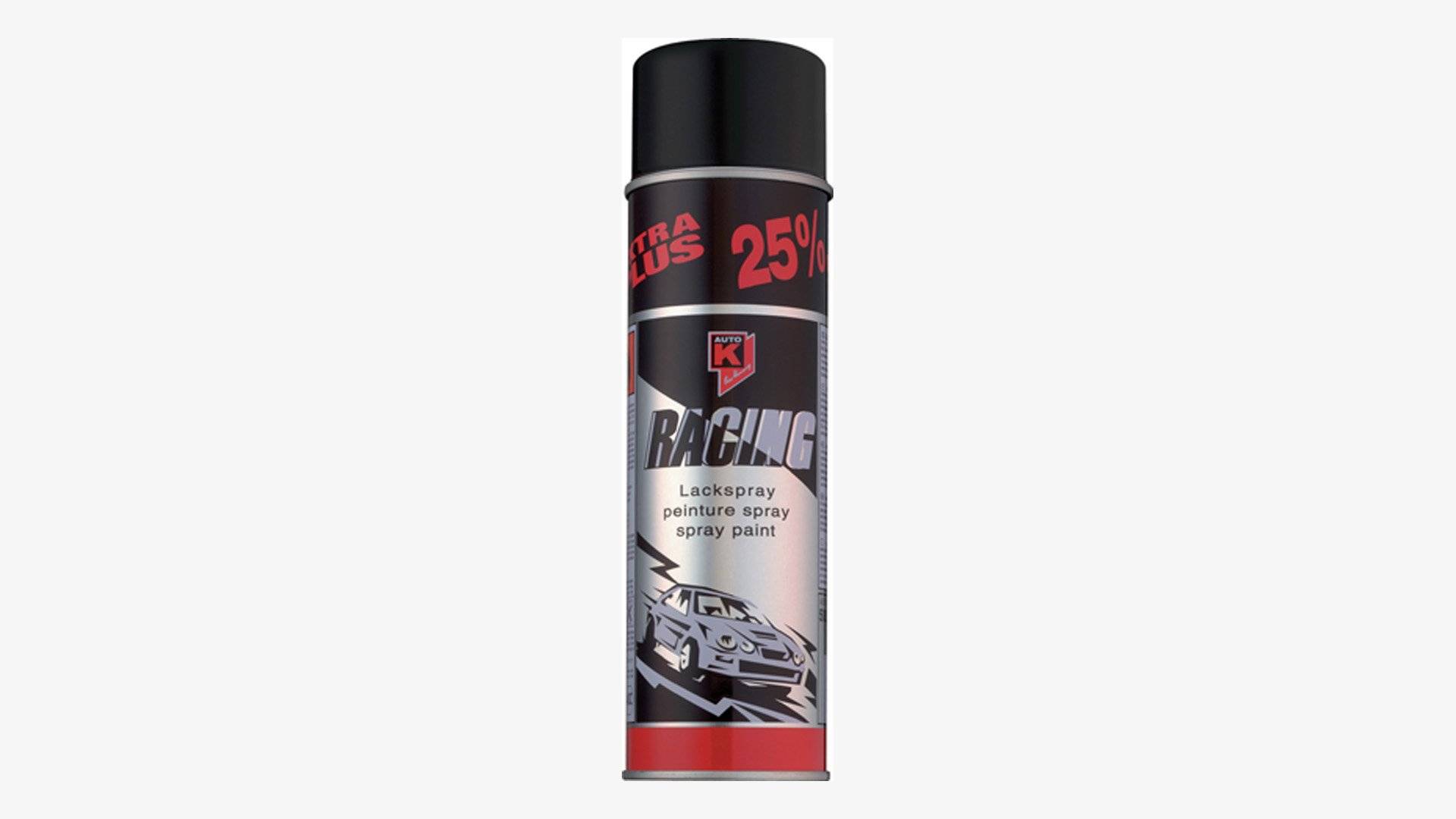 Schwarz Matt Lackspray 500Ml Spraydose Autolack Sprühlack 288 921 Racing von Racing