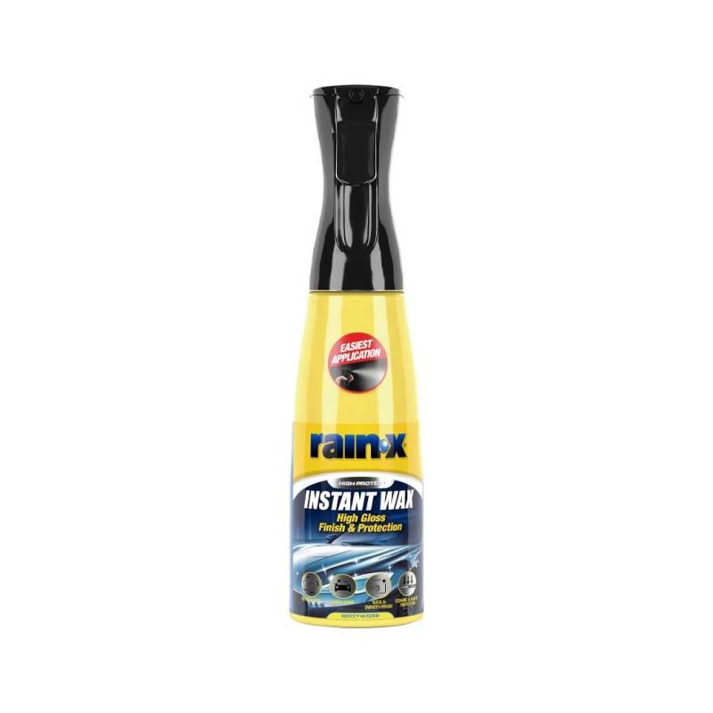 Rain-X Instant Wachs – Schnelle Anwendung mit Keramikschutz und langanhaltendem Glanz – Ideal für Lack, Gummi und Kunststoff – 600 ml von Rain-X