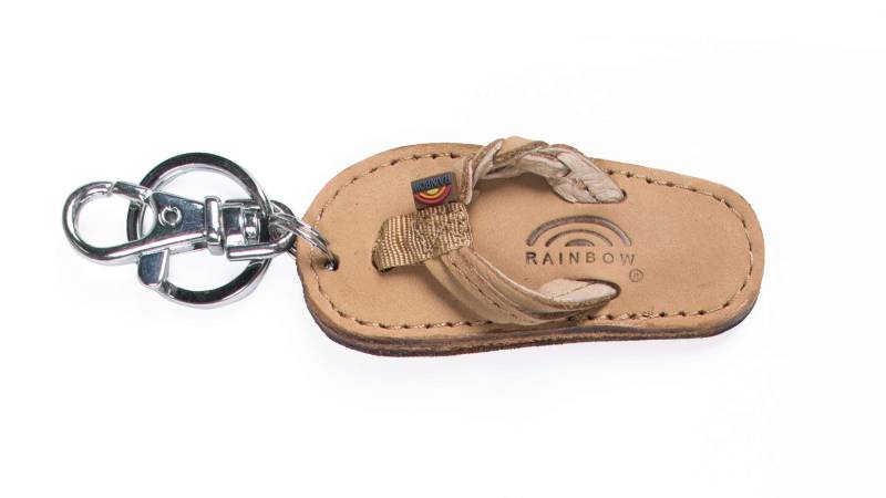 Rainbow Sandals Flirty Braidy Schlüsselanhänger aus Leder, Sierra Brown, Einheitsgröße von Rainbow Sandals