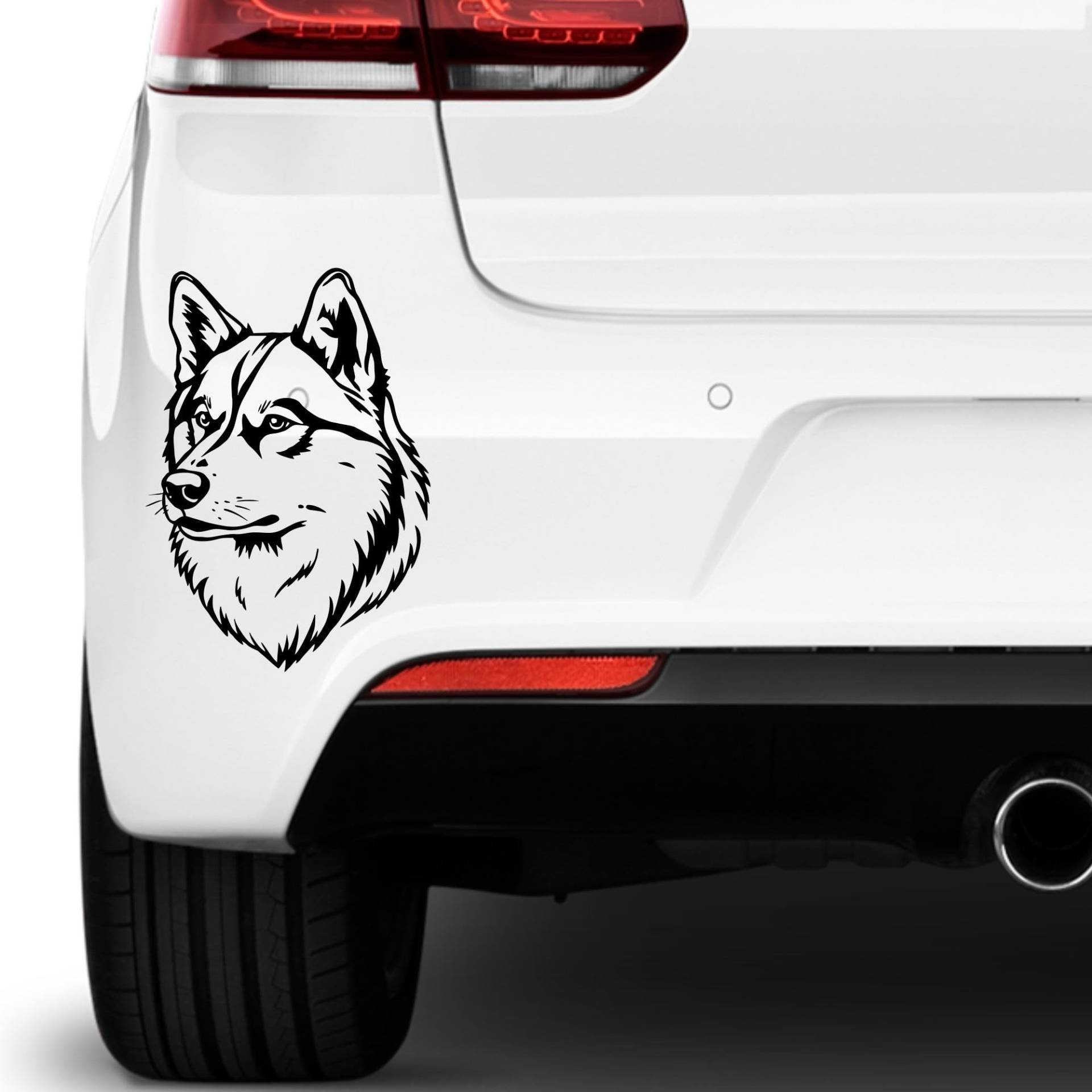 Rakelfix Akita Inu Aufkleber Sticker Hunde Hunde Dog Personalisierbar Name,Text,Größe Wunschtext Auto Autoaufkleber Wandtattoo von Rakelfix