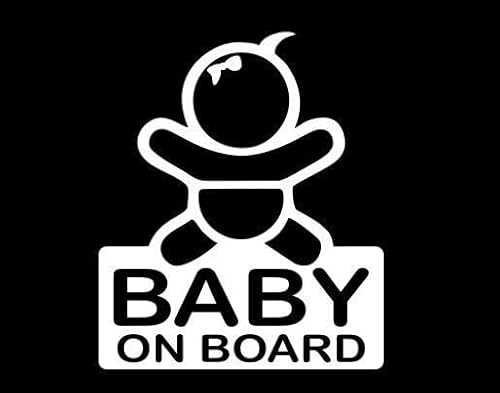 Rakelfix Baby onboard Aufkleber Größe/Farbe ANPASSBAR Sticker Autoaufkleber von Rakelfix