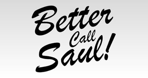 Rakelfix Better Call Saul Anwalt Spaß Aufkleber Aufkleber Größe/Farbe ANPASSBAR Sticker Autoaufkleber Decal von Rakelfix