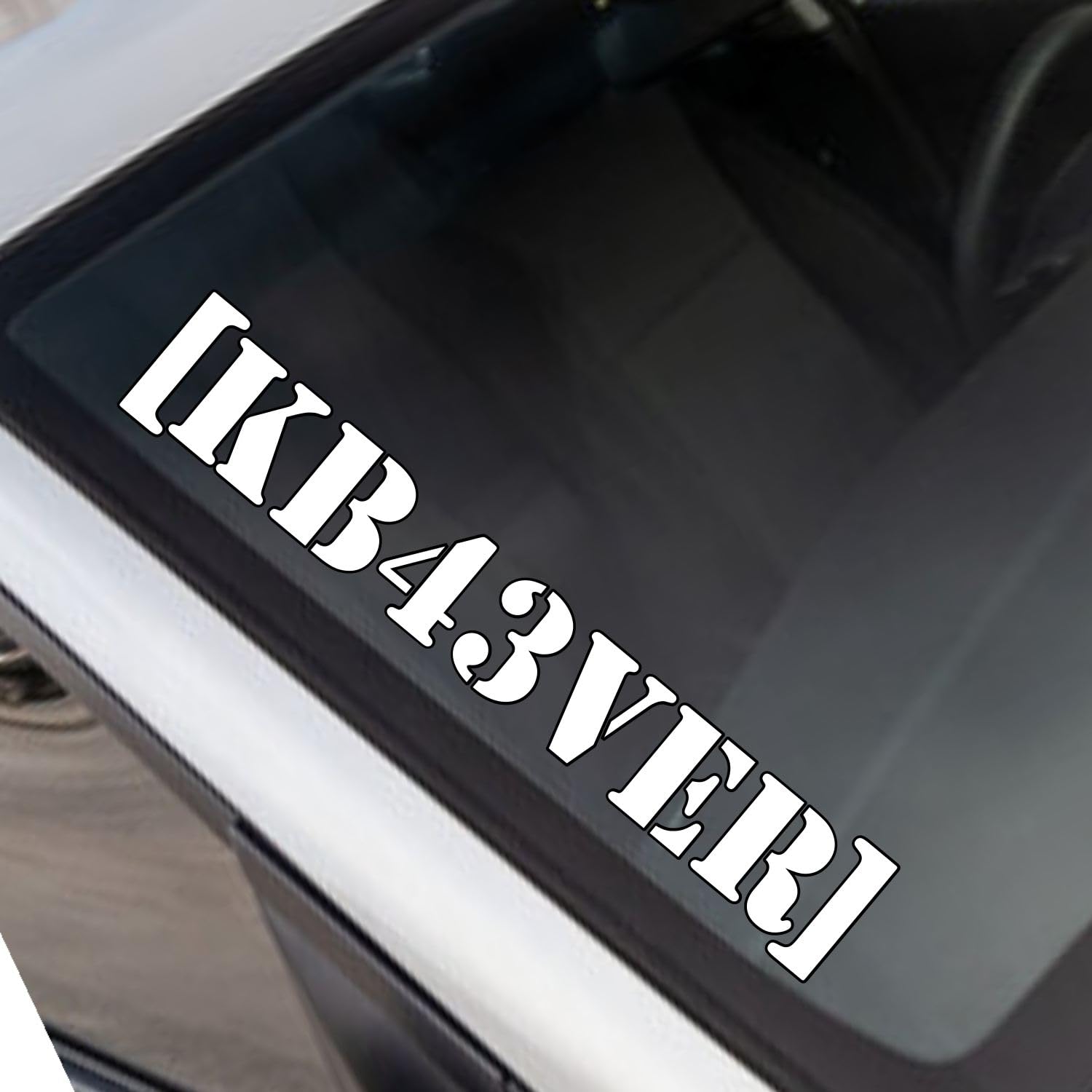 Rakelfix KB43VER Forever Ken Aufkleber JDM Sticker Autoaufkleber Größe/Farbe WÄHLBAR! Windschutzscheibe von Rakelfix