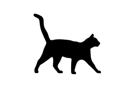 Rakelfix Katze Katzen Aufkleber Größe/Farbe ANPASSBAR Sticker Autoaufkleber von Rakelfix