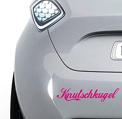 Rakelfix Knutschkugel 30cm Aufkleber Autoaufkleber lustig Frauenauto von Rakelfix