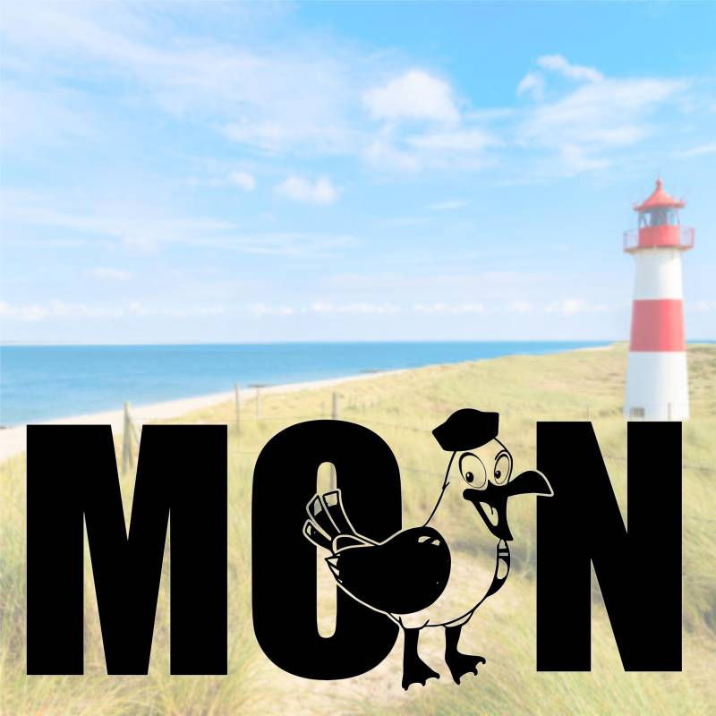 Rakelfix Moin Aufkleber Norddeutsch Nordisch Sticker Autaufkleber Ostsee Nordsee Norddeutschland von Rakelfix