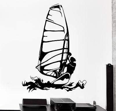 Rakelfix Surfer Boy Windsurfer Windsurfing typ4 60 cm Aufkleber Sticker Autoaufkleber Wandtattoo Surf Kite Surfen Wassersport Fun Sea von Rakelfix