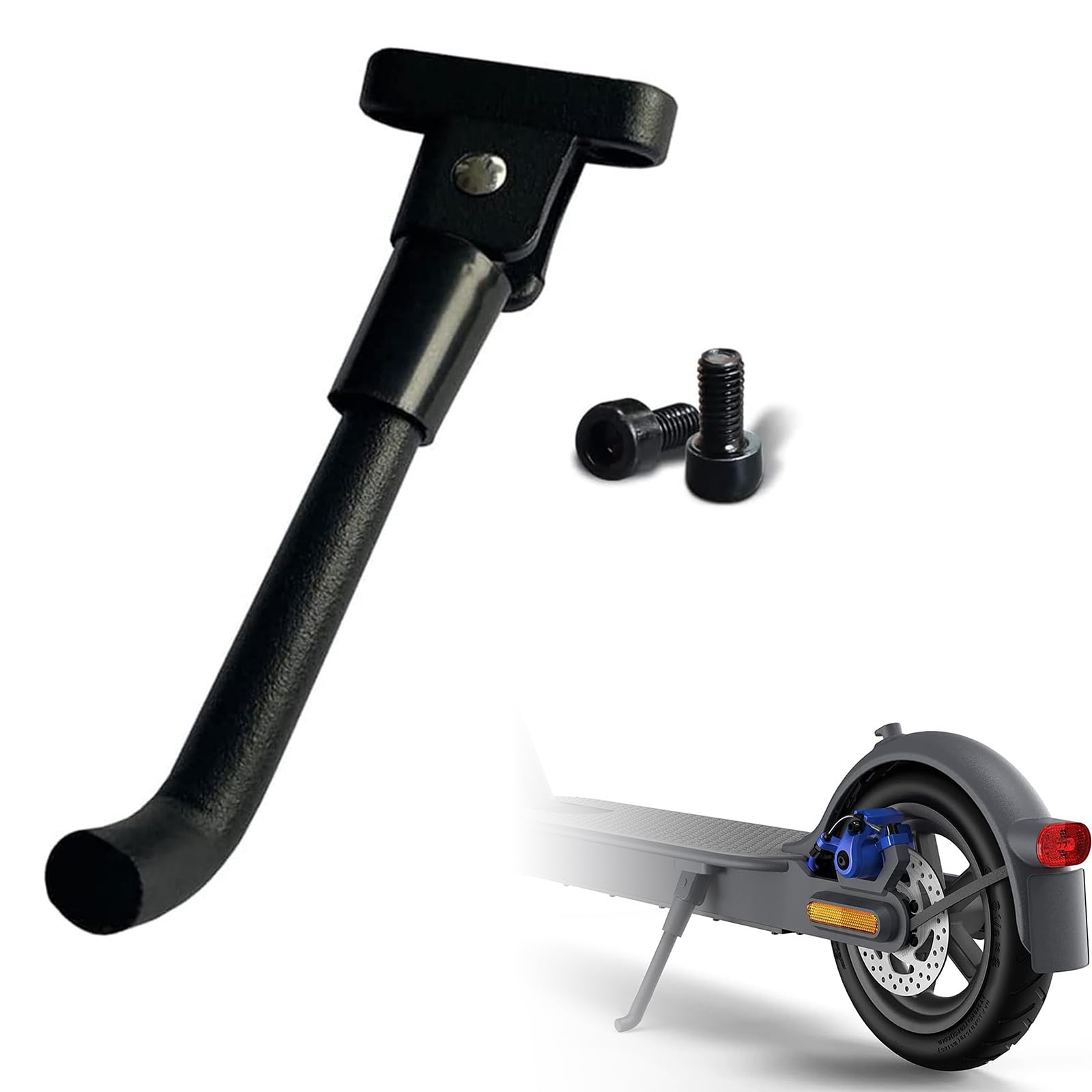 Seitenständer Scooter Ersatzteile,E-Scooter Parkständer,Parkstand Ersatz Ständer,Scooter Ständer,E-Scooter Kickstand,Ständer für e Scooter,Zubehör für Elektroroller-Ersatzteile,1PC von Rakiuty