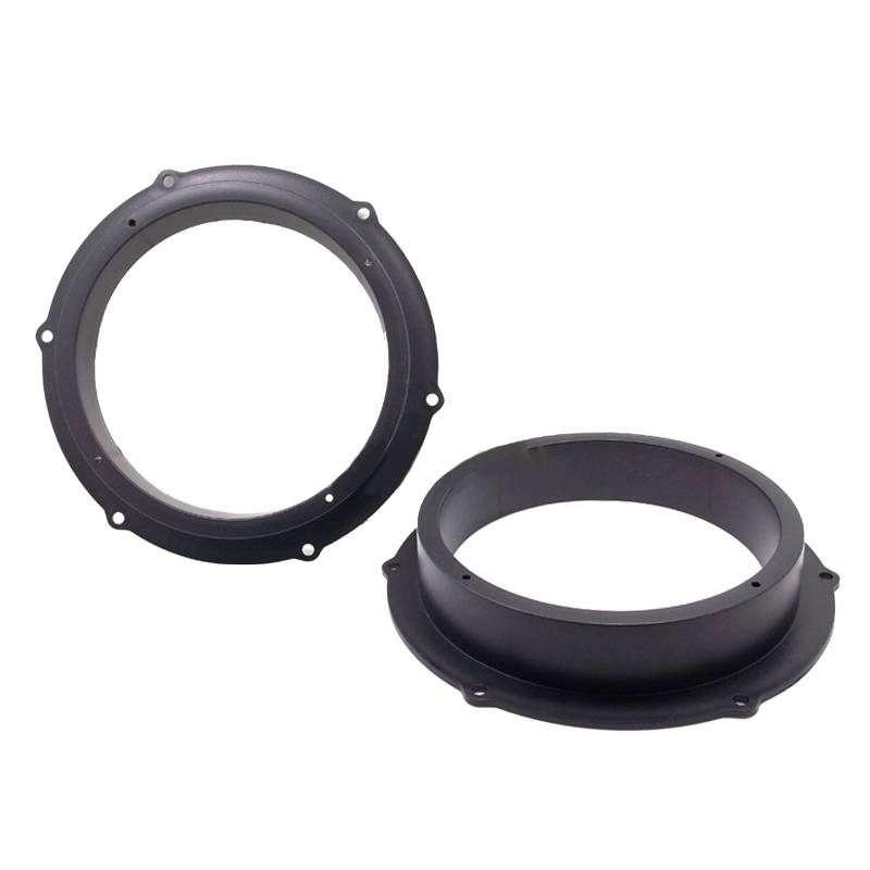 Ralondbey 2 Stück schwarze 6,5 Zoll Auto Montage Abstandshalter Adapter Ringe geeignet für Auto Stereo Spacer von Ralondbey