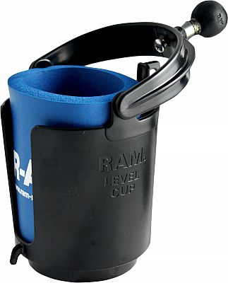 Ram Mount Level Cup m. Kugel, Getränkehalter - Schwarz von Ram Mount