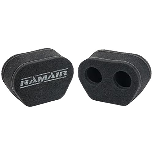 MS-006-2x Twin Inlet Carb Socke Luftfilter von Ramair Filters