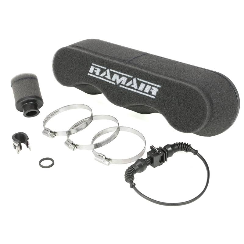 Ramair Filter TR-111 Air Box-Beseitigungs-Filter-Kit für Triumph Rocket III, Schwarz von Ramair Filters